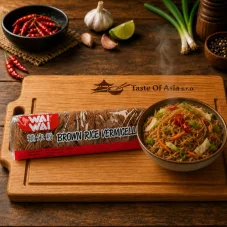 Wai Wai Hnědé rýžové nudle 500 g