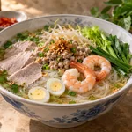 Hu Tieu Nam Vang: Vietnamese Pork & Prawn Noodle Soup (Phnom Penh Style)