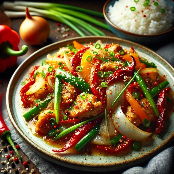 Obrázek na sečuanske stir-fry 