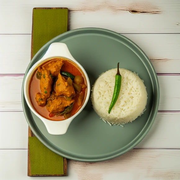 Obrázek jídla vindaloo kari 