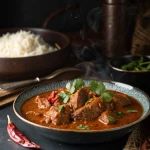 Rogan Josh: Kaschmirisches Lammcurry mit Joghurt und Gewürzen