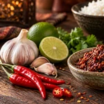 Chilli pasta Maengda: thajská pikantná pasta s výraznou arómou a širokým využitím