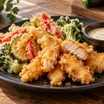 Recipe for Chicken Tempura with Vegetables