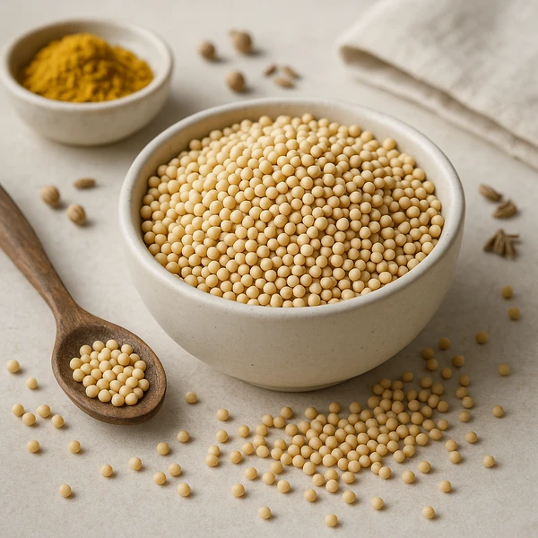 Hořčičné semínko bílé: jak chutná, k čemu se hodí a jak ho používat v asijské kuchyni