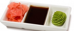 zázvor a wasabi