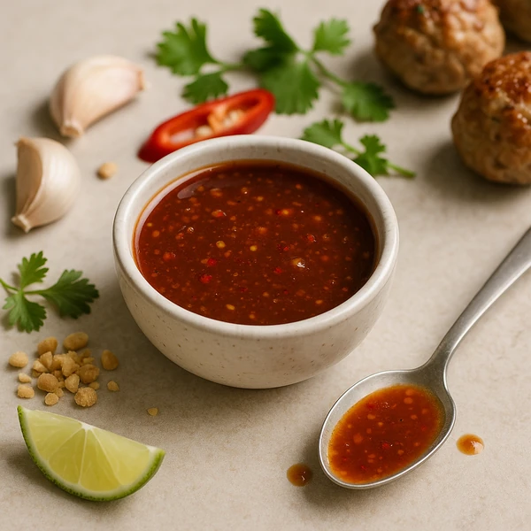 Sauce zu Fleischbällchen – asiatisch inspiriert