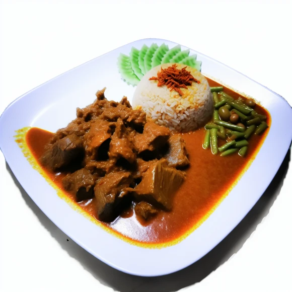 Obrázek jídla Rendang kari 