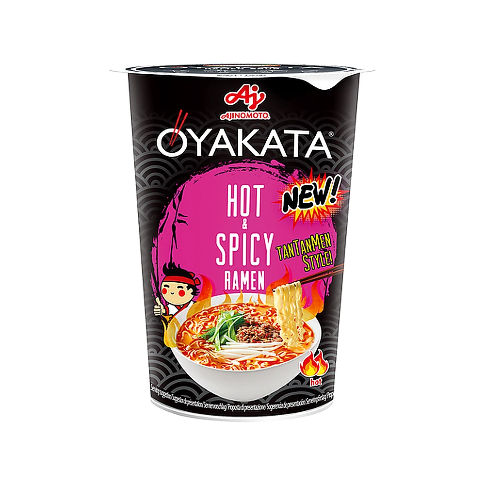 Oyakata Instantní nudle hot & spicy ramen ve stylu tantanmen 63 g