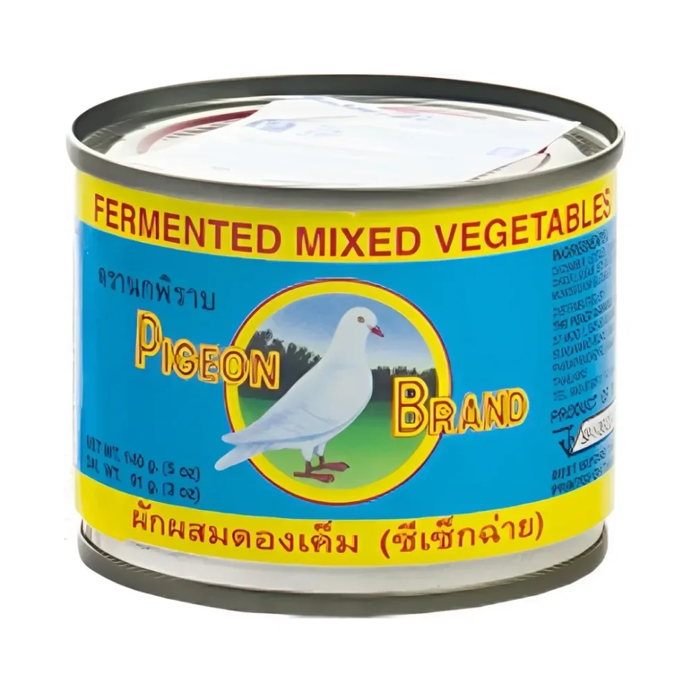 Pigeon Brand Fermentovaný zeleninový mix v Sojové omáčce 140 g