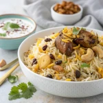 Indisches Biryani mit duftendem Basmatireis – Rezept mit Schichttechnik (Dum)