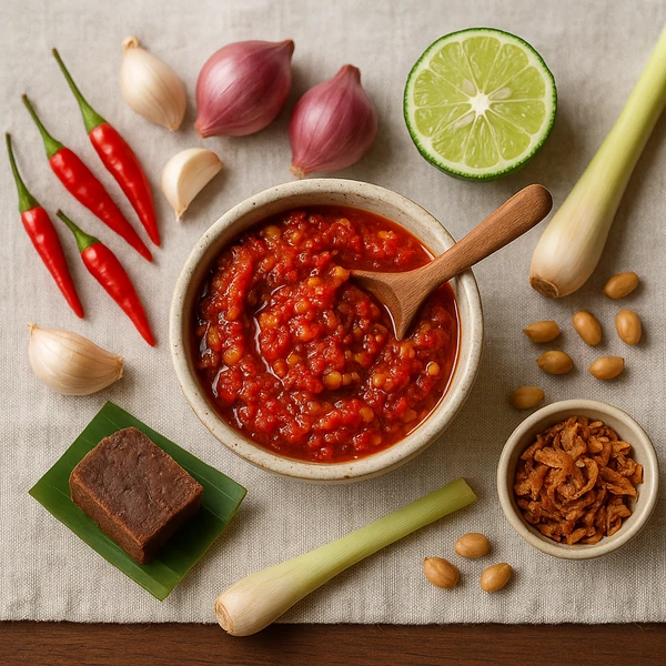 Sambal a indonéské pasty