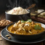 Korma Curry: cremiges Hähnchen-Korma mit Joghurt & Nüssen