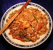 Fried Pad Thai noodles