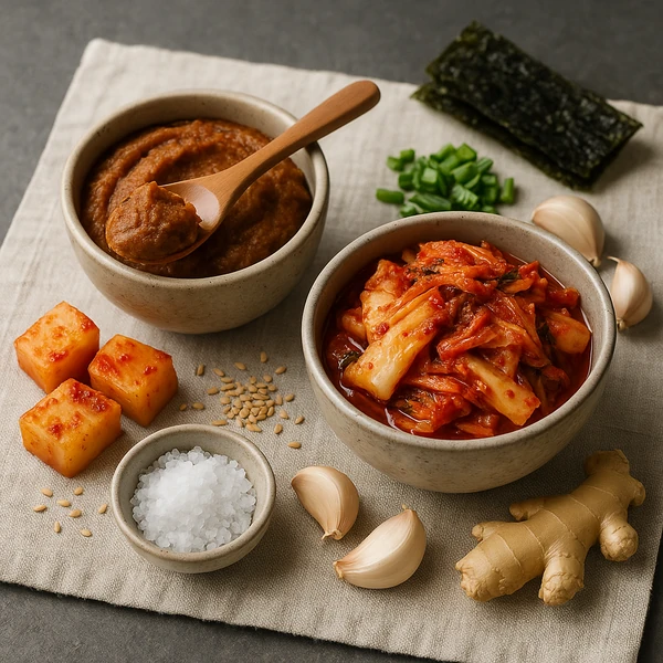 Kimchi, miso a další fermentované základy