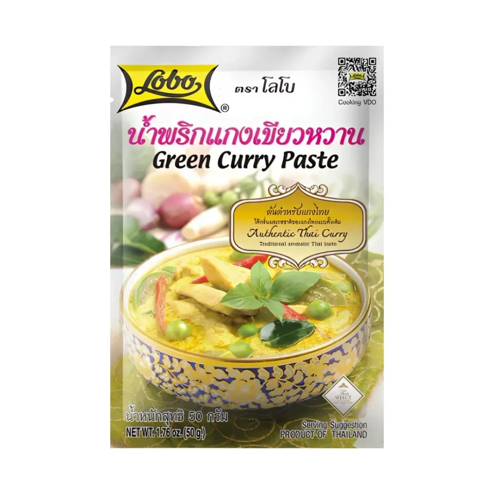 Lobo Zelená kari pasta 50 g